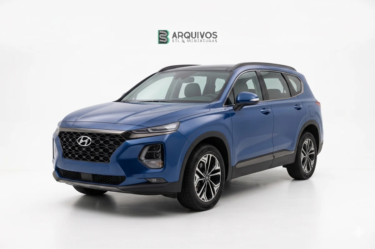 Modelo 3D STL - Hyundai Santa Fe (TM) 2021 — foto 7
